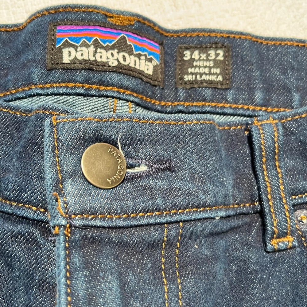 Patagonia blue jeans